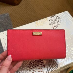 Kate Spade Vibrant Red Wallet